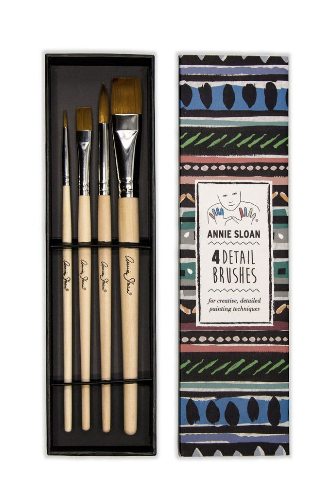 Set of Detail Brushes by Annie Sloan
