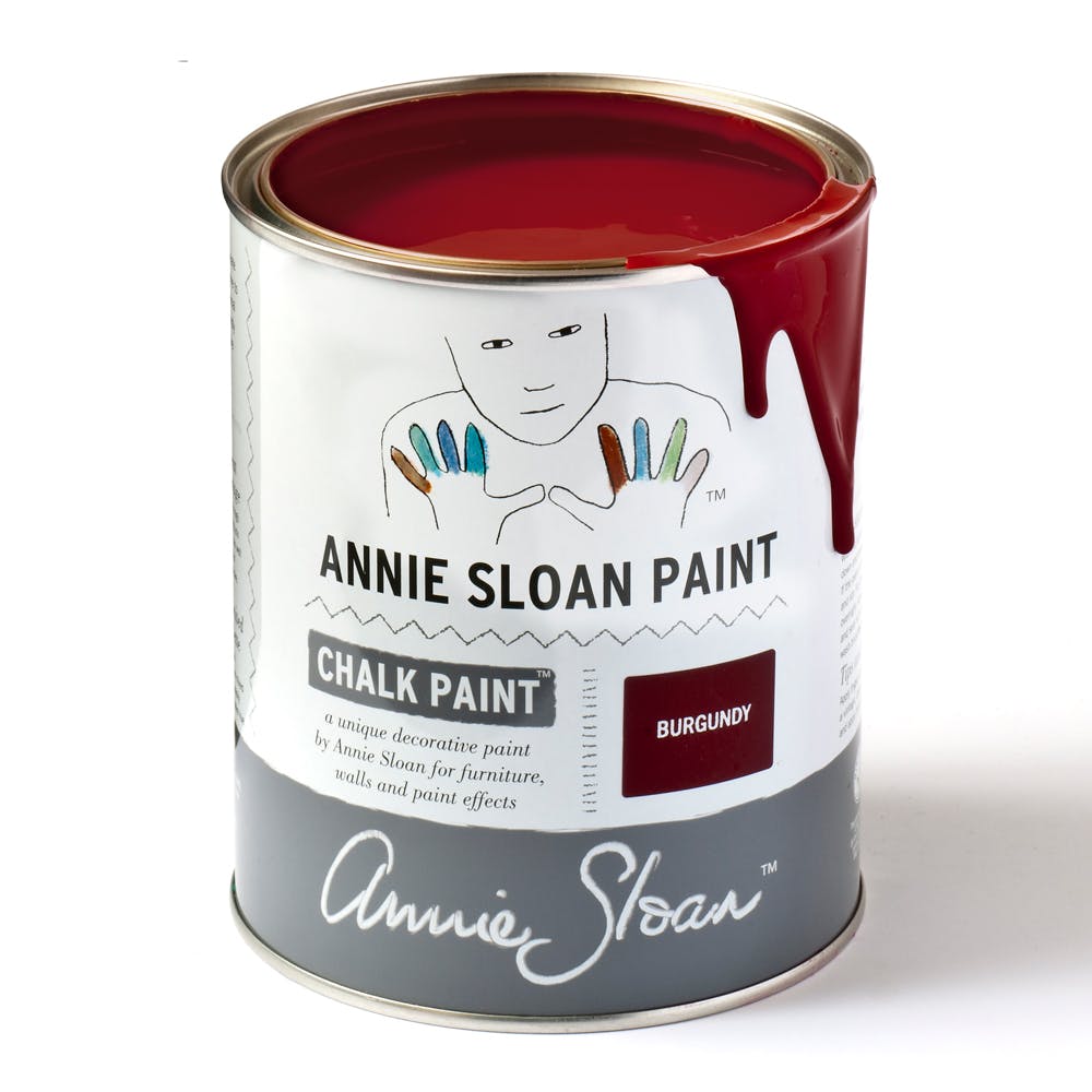 Burgundy Chalk Paint by Annie Sloan - 1 Litre Pot
