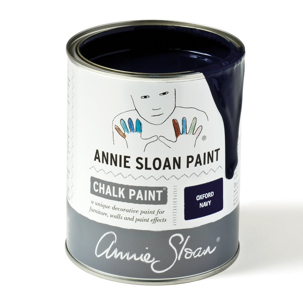 Oxford Navy Chalk Paint by Annie Sloan - 1 Litre Pot
