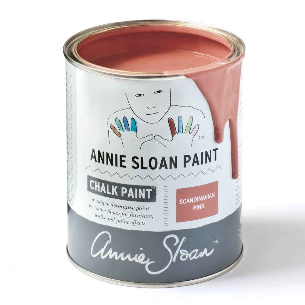 Scandinavian Pink Chalk Paint by Annie Sloan - 1 Litre Pot