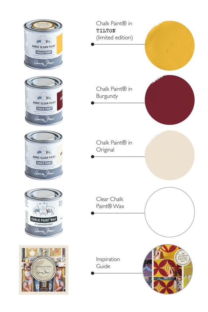 Annie Sloan with Charleston: Decorative Paint Set in Tilton